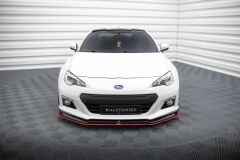 Subaru BRZ Maxton Frontsplitter 17-20  - V5(SU-BRZ-1F-FD3RRED+FD3G)