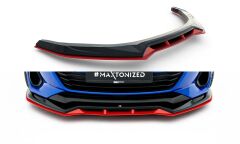 Subaru BRZ MK2 Maxton Frontsplitter 21- V2(SU-BRZ-2-FD2G+FD2RRED)