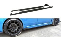 Subaru Impreza WRX STI Maxton Sidesplitter Sæt 09-11 - Racing(SU-IM-3-WRX-STI-CNC-SD1A)