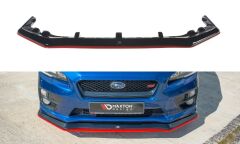 Subaru WRX STI Maxton Frontsplitter 14-17 V3(SUIM4WRXSTI-FD1G+FD1RRED)