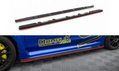 Subaru WRX STI Maxton Sidesplitter 14-21 V2(SUIM4WRXSTI-SD2RRED+SD2G)