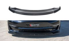 Tesla Model 3 Maxton Frontsplitter V2 17- Blank(TE-MODEL3-1-FD2R+FD2G)