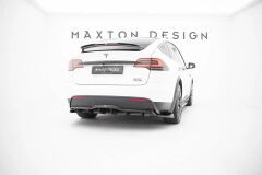 Tesla Model X MK1 Facelift Maxton Hæksplitter 21- Vertical Bars V2(TE-MODELX-1F-RD3G+RD4G)