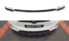 Tesla Model X Maxton Frontsplitter V1 15-(TE-MODELX-FD1G)
