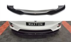 Tesla Model X Maxton Frontsplitter V2 15-(TE-MODELX-FD2G)