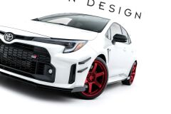 Toyota Corolla E21 Maxton Frontsplitter Flaps 22- GR - Street Pro(TOCO12GR4CNC-FSF1G)