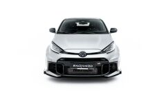 Toyota GR Yaris 4 Maxton Frontsplitter Flaps Facelift 24-(TOYA4FGRCNC-FSF1G)