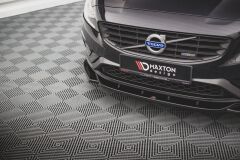 Volvo S60 Maxton Frontsplitter 14-18 - R-Design - V2(VO-S60-2F-RDESIGN-FD2G)