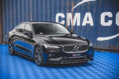 Volvo V60 / S60 Maxton Frontsplitter 18- R-Design - V1(VO-S60-3-RDESIGN-FD1G)