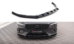 Volvo V90 Maxton Frontsplitter 16-20 - R-Design(VO-V90-2-RDESIGN-FD1G)