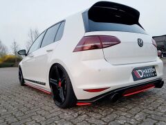 VW Golf 7 Maxton Hæksplitter Sæt 16-17 - Clubsport(VW-GO-7-GTI-CS-RSD1G)