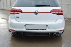VW Golf 7 Maxton Hæksplitter Sæt 12-16 - GTI - Design 1 - Blank(VW-GO-7-GTI-RSD1G)