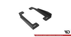VW Golf 7 R-Line Maxton Sidesplitter Sæt Flaps 17-20 R-line - Mørk(VWGO7FRCNC-SRF1G)