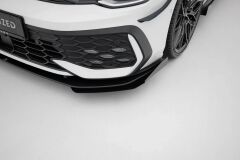 VW Golf MK8 Facelift Maxton Frontsplitter Flaps 24- GTI / GTE / R-Line(VWGO8FGTICNC-FSF1G)