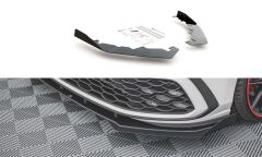 VW Golf 8 Maxton Frontsplitter Flaps Racing 20- GTI / R-Line(VWGO8GTICNC-FSF1G)