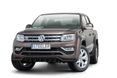 Sort Frontrør til VW AMAROK 2016 -(144s-AMAROK-L1670-07-B)