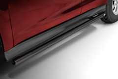 Sorte Siderør til MITSUBISHI ASX 2017 - 2019(144s-ASX-R1760-R-B)