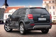 Sort bagrør til CHEVROLET CAPTIVA 2012 - 2015(144s-CAPTIVA-R1148-NR-02-B)