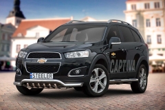 Sort Frontrør til CHEVROLET CAPTIVA 2012 - 2015(144s-CAPTIVA-R1170-07-B)