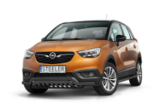 Sort Frontrør til OPEL CROSSLAND X 2017 -(144s-CROSSLAND-L1660-08-B)