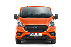 Sort Frontrør til FORD TRANSIT CUSTOM 2018 -(144s-CUSTOM-L1870-05-B)