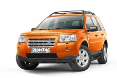 Sort Frontrør til LAND ROVER FREELANDER II 2007 - 2014(144s-FREE2-R0070-S-B)