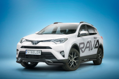 Sort Frontrør til TOYOTA RAV4 2015 - 2018(144s-RAV4-L1670-05-B)