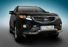 Sort Frontrør til KIA SORENTO 2010 - 2012(144s-SOR-R0076-03-B)