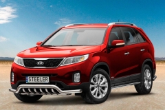 Sort Frontrør til KIA SORENTO 2012 - 2015(144s-SOR-R1276-06-B)