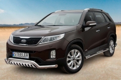 Sorte Siderør til KIA SORENTO 2012 - 2015(144s-SOR-R1276-PR-01-B)