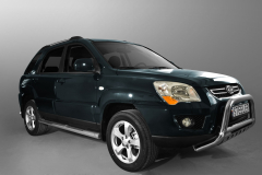 Sorte Siderør til KIA SPORTAGE 2008 - 2010(144s-SPOR-R0076-PR-01-B)