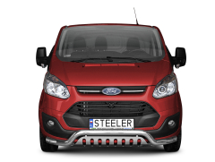 Bredt rørværk med plade - Ford Transit Custom (2012 - 2018)(CUSTOM-R1276-04)