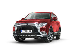 Frontbøjle med grill SORT - Mitsubishi Outlander (2015 - 2018)(OT-R1570-00-B)