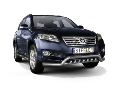 Bredt udstødningsrør med grill - Toyota RAV4 (2010 - 2013)(RAV4-L1076-07)