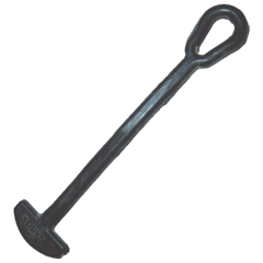 Gummistrop 150mm med 1 øje(0759106)