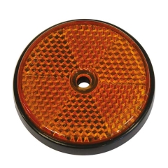 Refleks rund gul diameter 68mm 2stk(12 0413960)