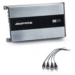 Ampire forstærker 4x 110 Watt, Class D(25 MBM1104)