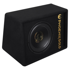 Phoenix Gold 10 Subwoofer m kabler og fjernbetjening(262 Z10AB)