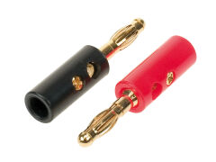 Bananstik  2 stk. Kabel max. 10 mm2(249 30407001)