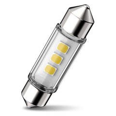 Philips 38mm Festoon LED Pinol 11854 WU60 6000K 12V(34 11854CU60X1)