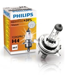 Philips Vision H4 60/55W 12V - 1 stk.(34 12342PRC1)
