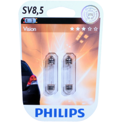 Philips Longlife EcoVision 10W Pinol 43mm 12V - Sæt(34 12866B2)