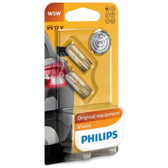 Philips Vision W5W 12V - Sæt(34 12961B2)