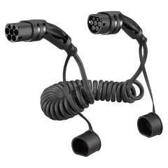 Spiralladekabel Type-2 32A 3-faset 5 Meter(63 EVLS32-5M)