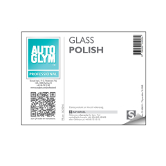 Label Autoglym Glass Cleaner Polish(76 LBL09)