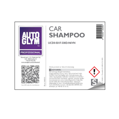 Label Autoglym Carshampoo No. 14(76 LBL14)