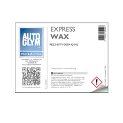 Label Autoglym Express Wax(76 LBL23)