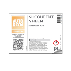 Label Autoglym Silicone Free Sheen(76 LBL30)