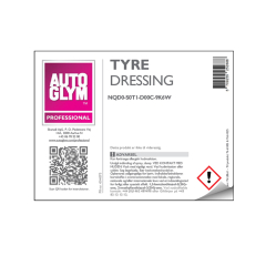 Label Autoglym Tyre Dressing(76 LBL61)