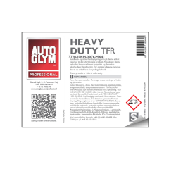 Label Autoglym Heavy Duty TFR(76 LBL62)